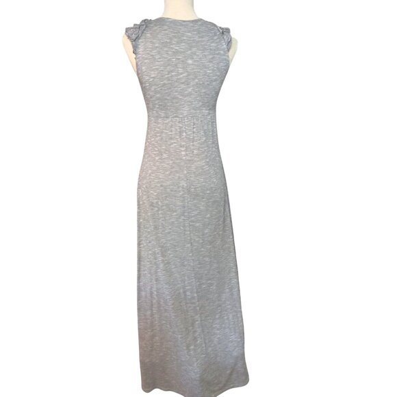 S.H.E. Soul Harmony Energy Y2K Knit Maxi Dress Gray Size XS - Picture 4 of 5